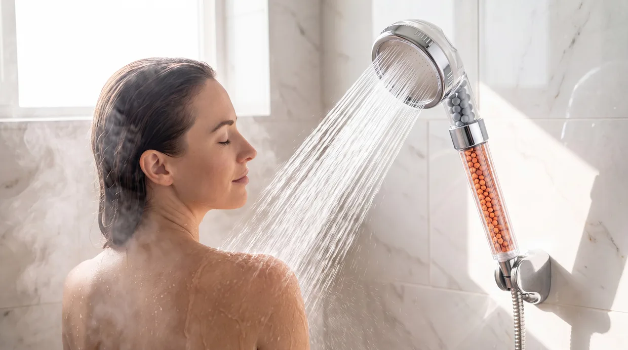 Enjoying a spa-like shower at home with JetPure