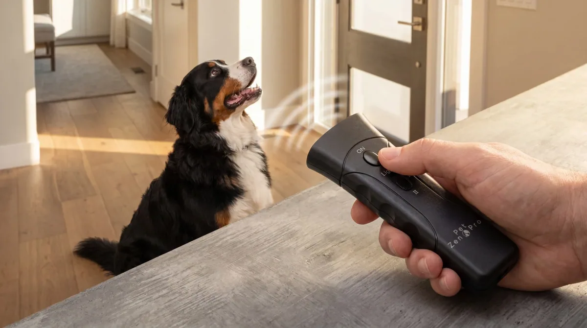 Pet Zen Pro in use