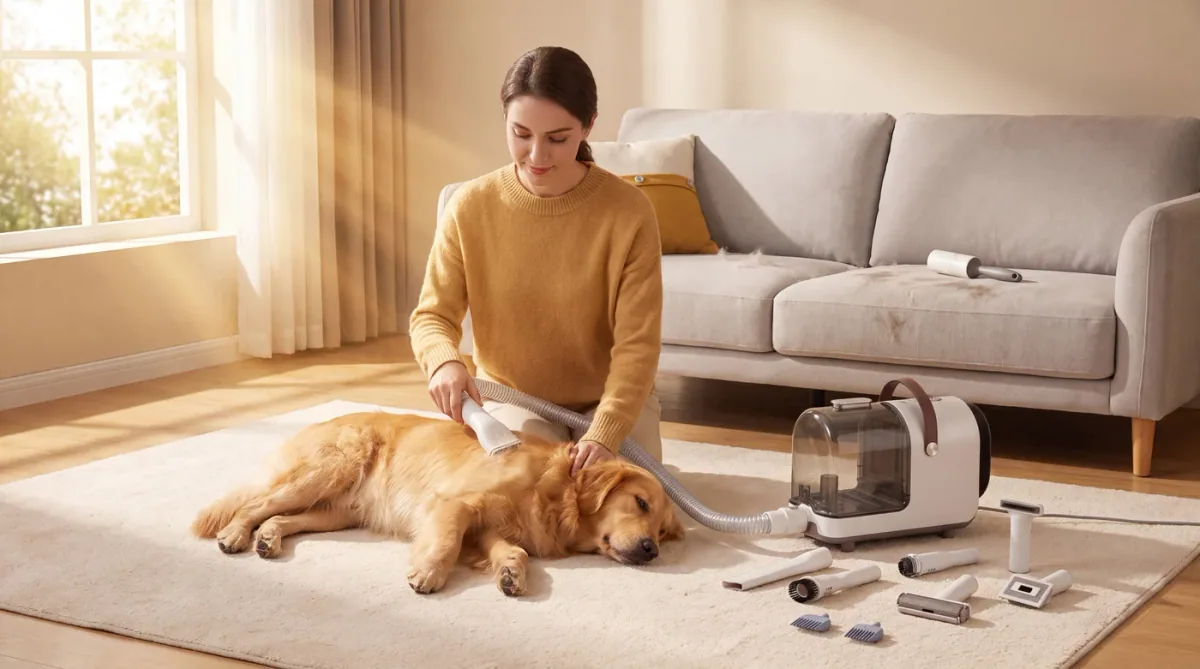 FurVac 360 in use
