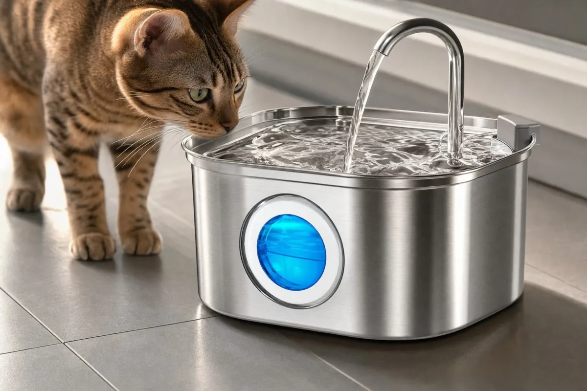 HydroPurr in use