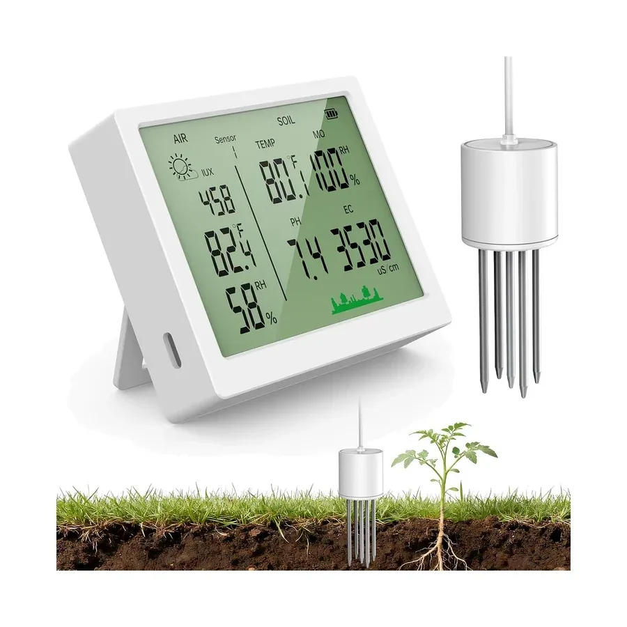 7-in-1 LCD Soil Meter